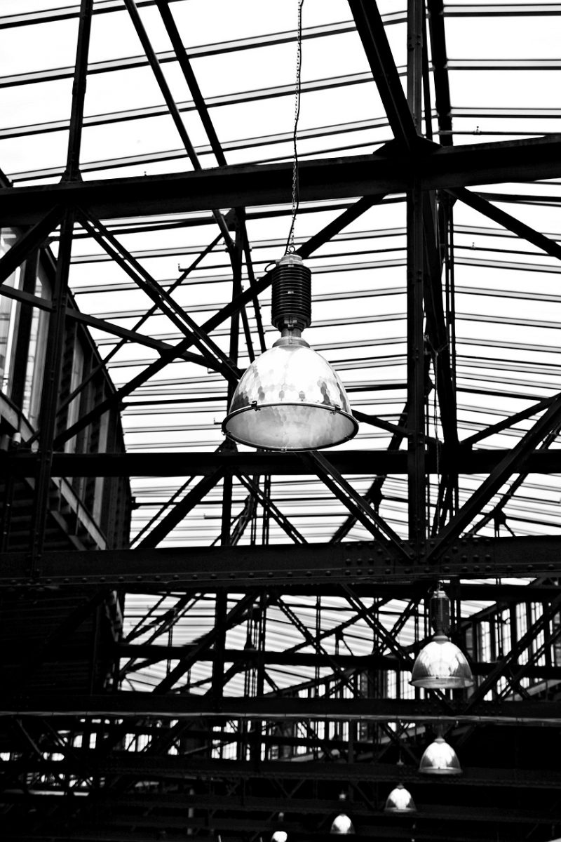 architecture, industry, industrial hall